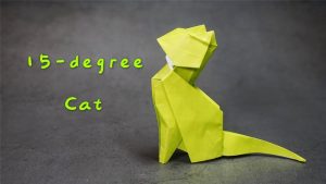 Origami Cat How To Origami Tutorial 15 Cat Seiji Nishikawahello Malinda