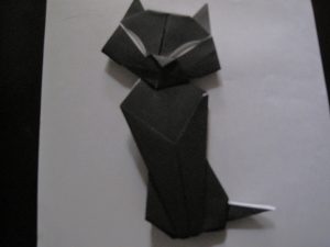 Origami Cat Tutorial Origami Maniacs Origami Cat