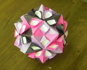 Origami Cherry Blossom Cherry Blosson Model Tomoko Fuse Kusudama Co