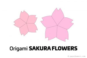 Origami Cherry Blossom How To Make A Origami Cherry Blossom