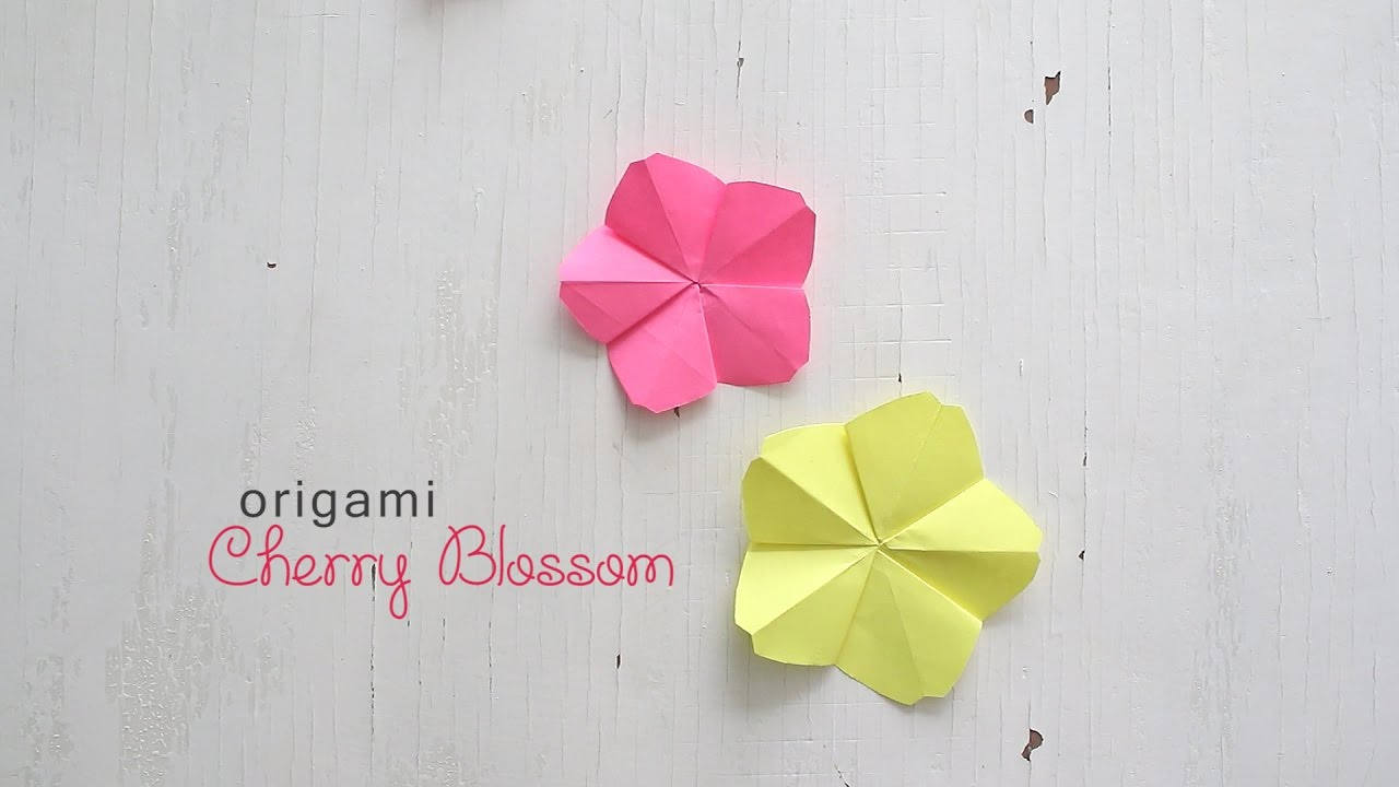 Origami Cherry Blossom Origami Cherry Blossom