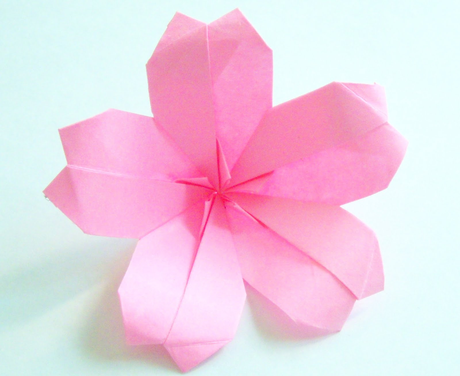 Origami Cherry Blossom Origami Origami Cherry Blossom