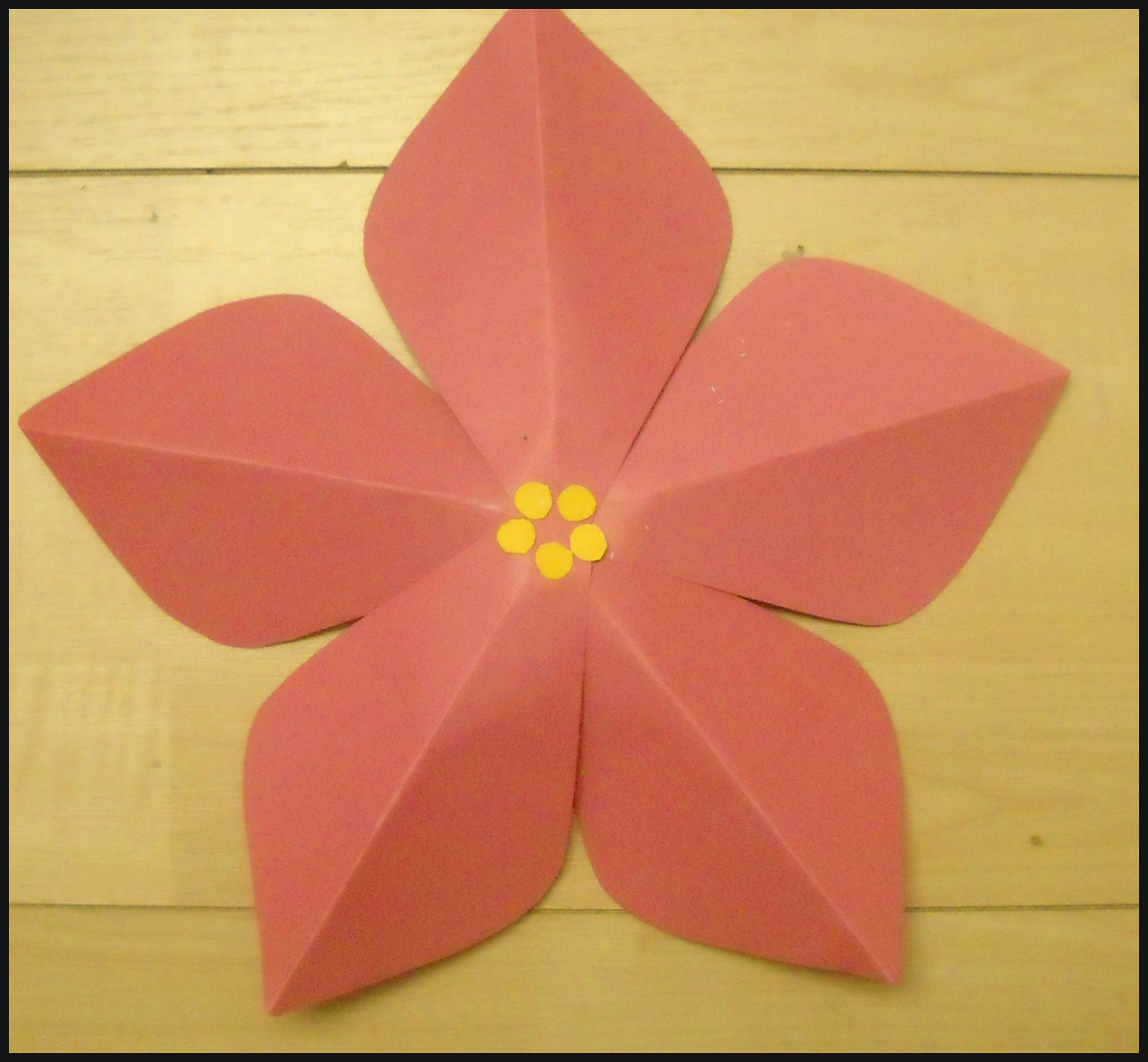 Origami Christmas Flower Poinsettia Paper Poinsettia Craft Kraftykid