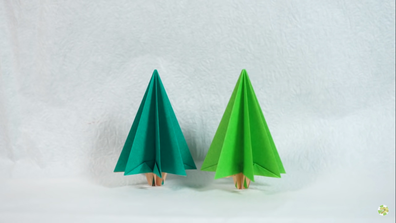 Origami Christmas Tree 25 Easy Origami Christmas Tree List Diy Christmas Decorations