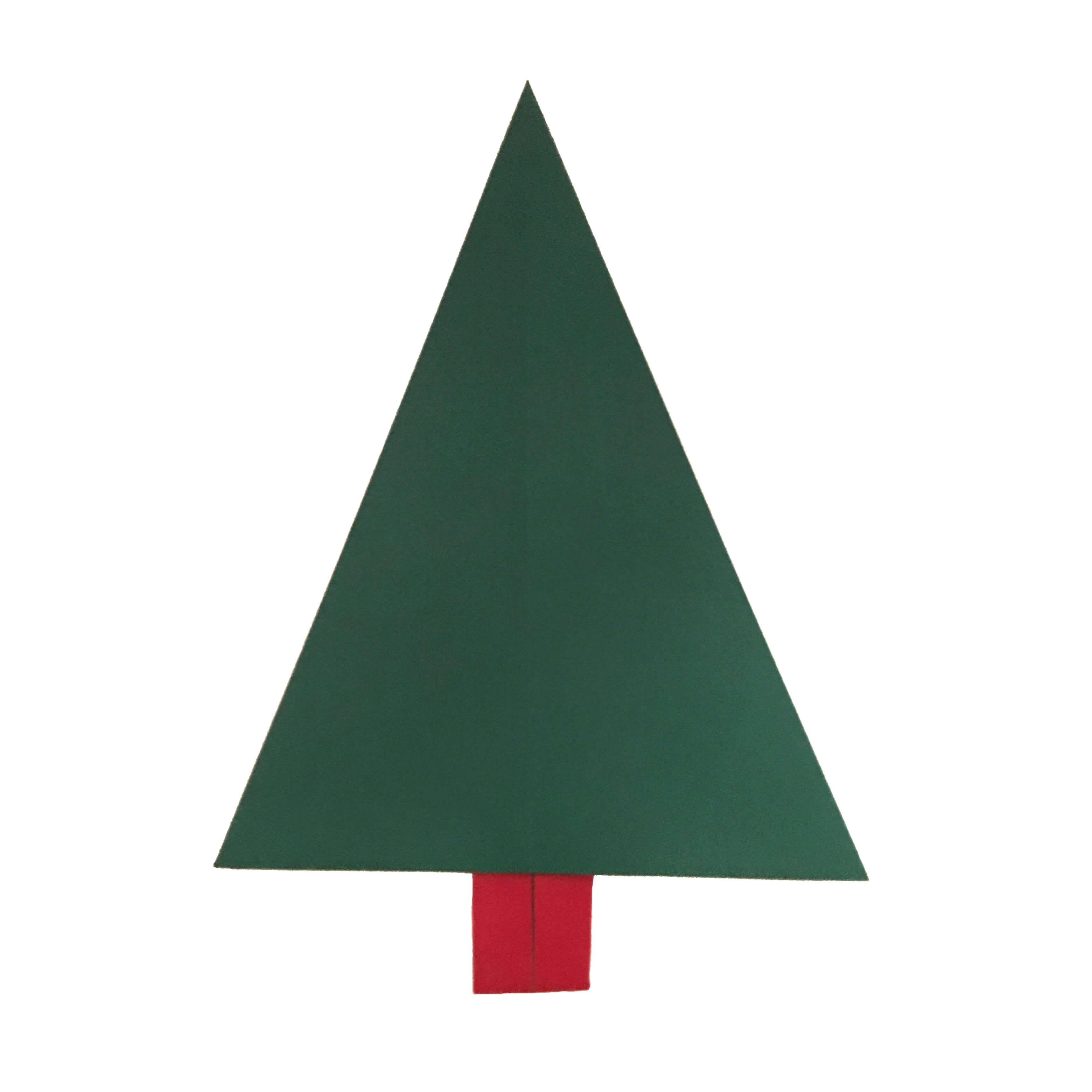 Origami Christmas Tree An Easy Traditional Origami Christmas Tree Origami Expressions