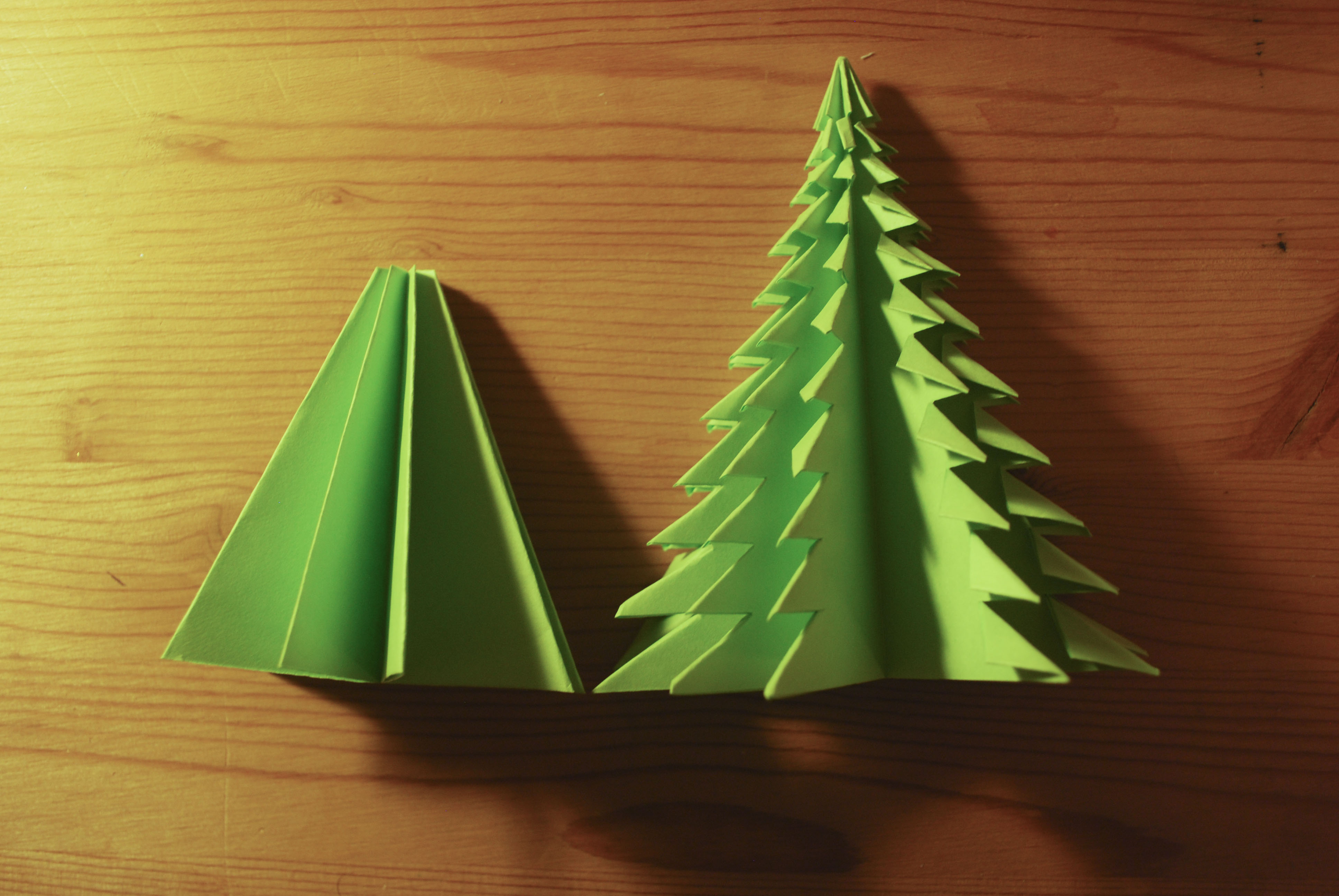 Origami Christmas Tree Christmas Tree Chibitronics