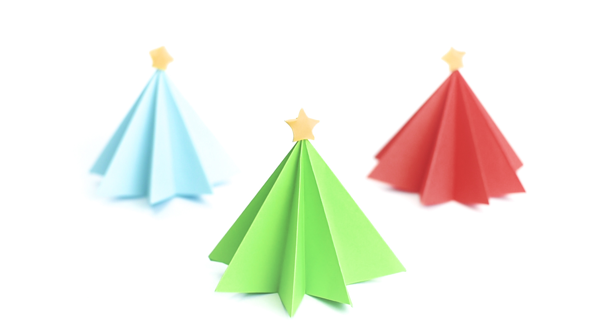 Origami Christmas Tree How To Make An Origami Christmas Tree 14 Steps With Pictures