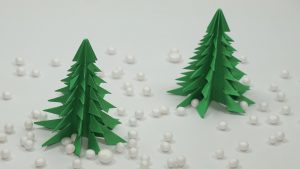 Origami Christmas Tree Origami Christmas Tree Craft Diy Paper Christmas Tree Just In 5 Min