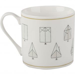 Origami Coffee Mug Creative Tops Mug Collection Mug Origami Plane