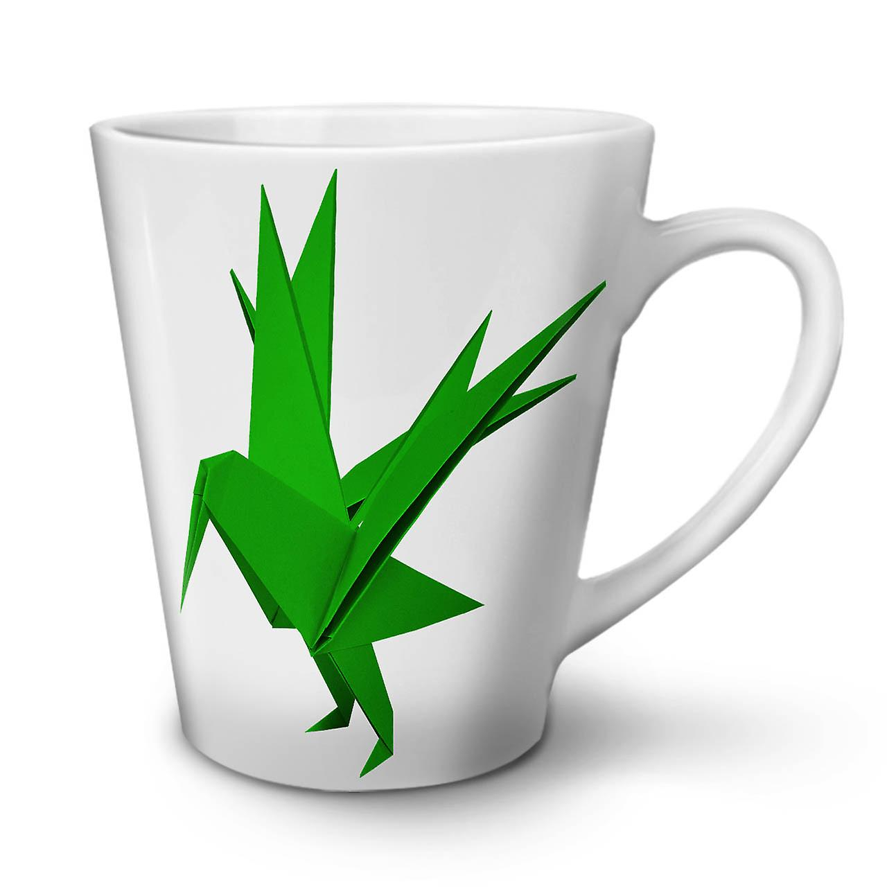 Origami Coffee Mug Origami Bird Art New White Tea Coffee Ceramic Latte Mug 12 Oz Wellcoda