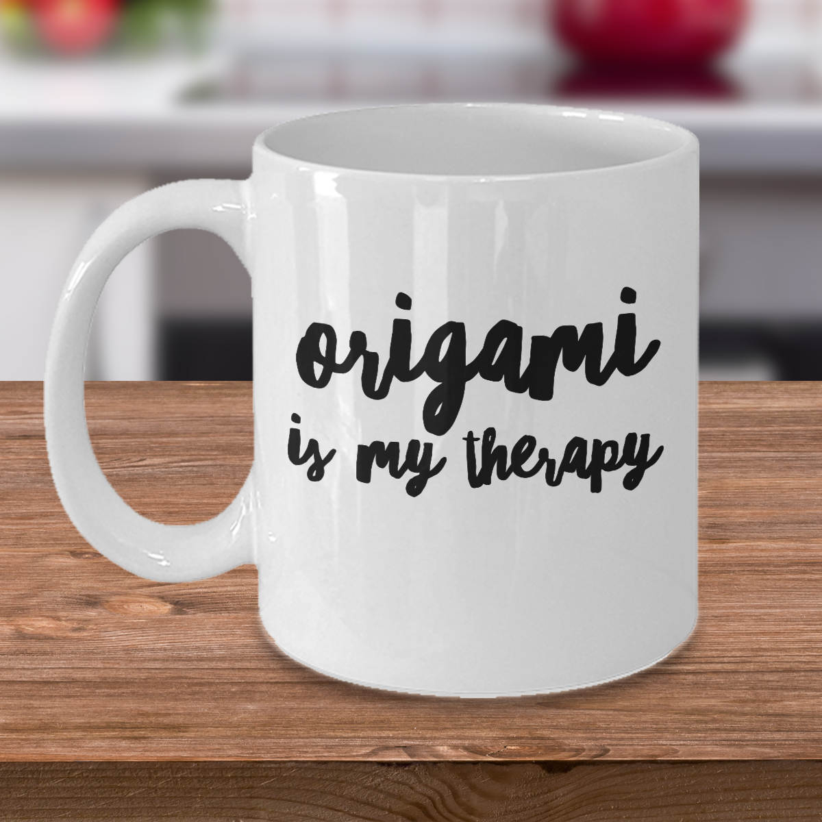 Origami Coffee Mug Origami Coffee Mug Origami Gift Idea Gift For Origami Lover Origami Is My Therapy Origami Present Under 20