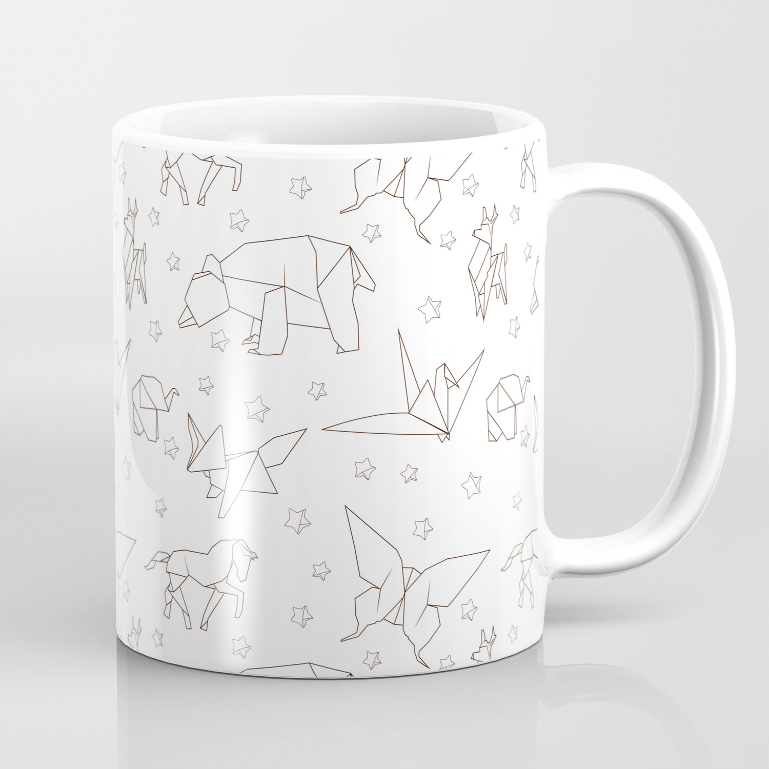 Origami Coffee Mug Origami Coffee Mug