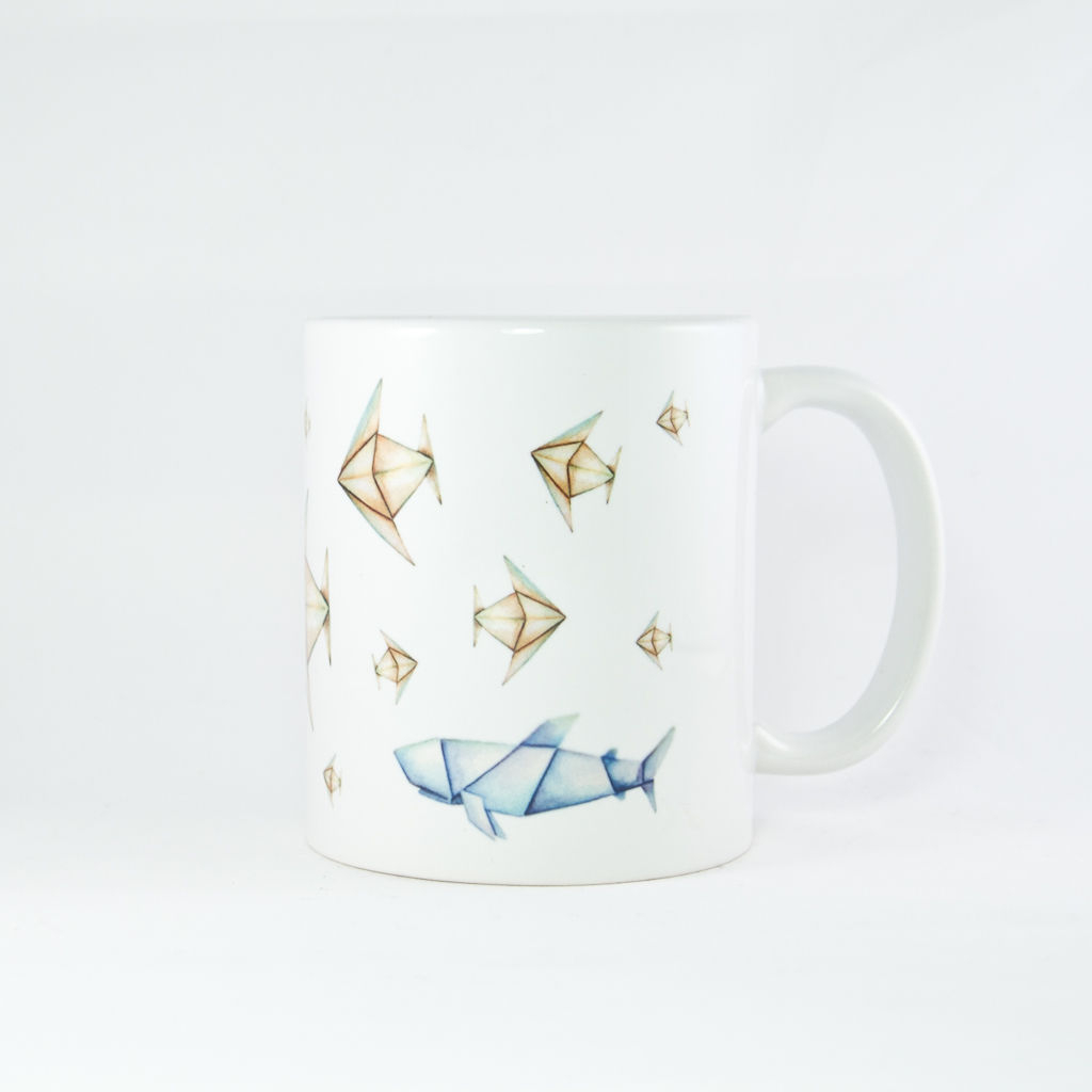 Origami Coffee Mug Origami Marine Mug