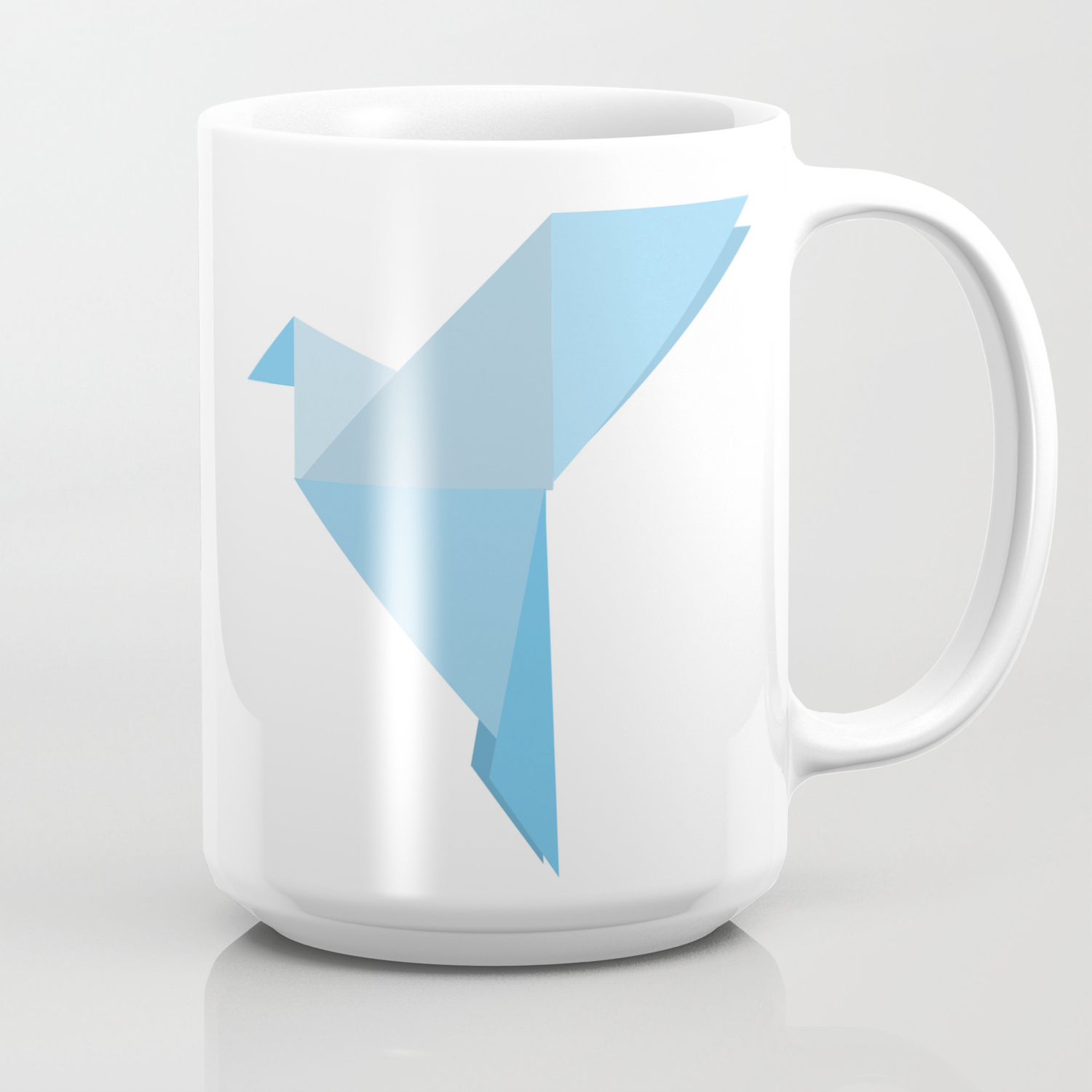 Origami Coffee Mug Taking Flight Origami Coffee Mug