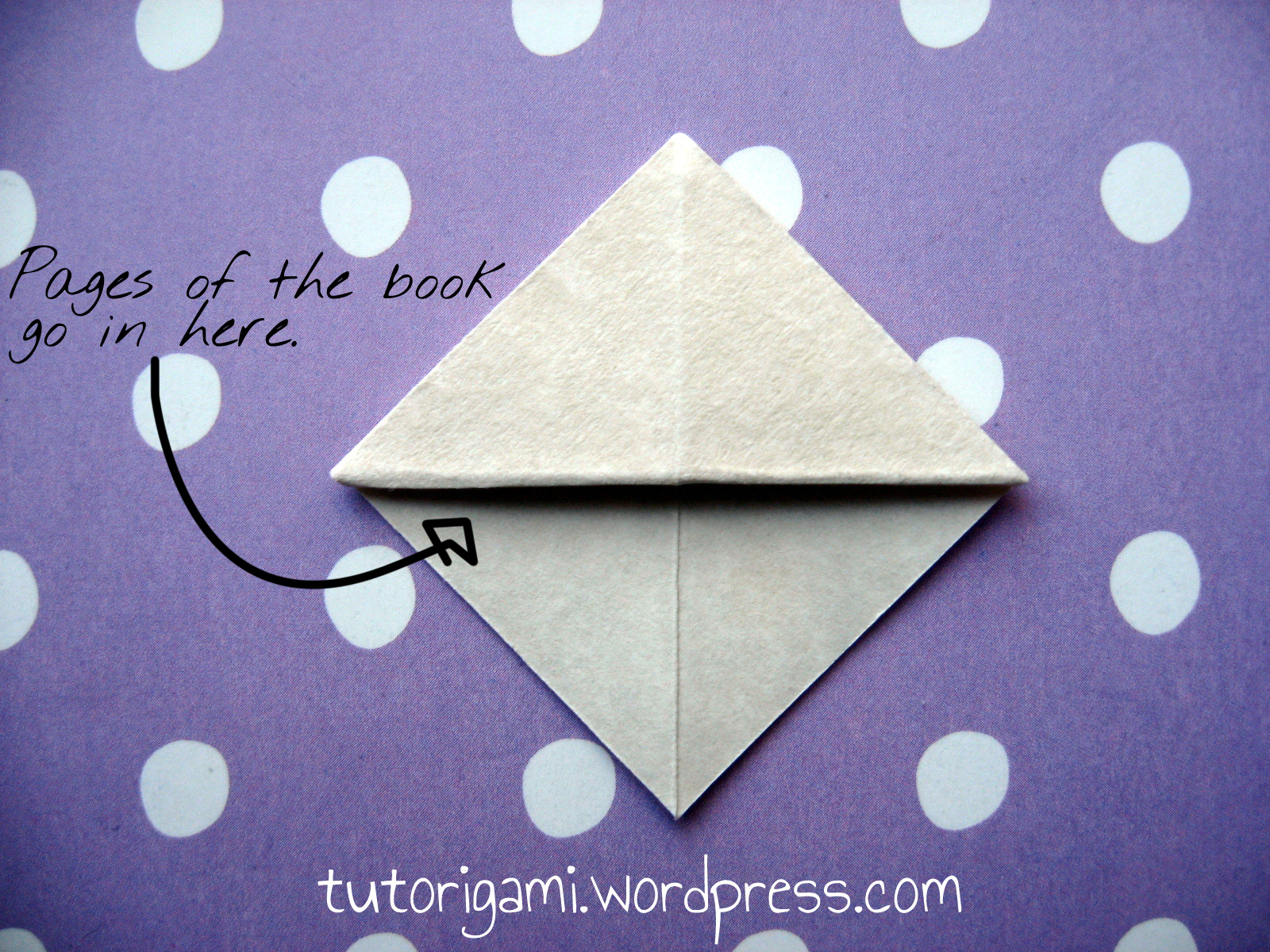 Origami Corner Bookmark Book Corner Bookmark Origami Tutorials
