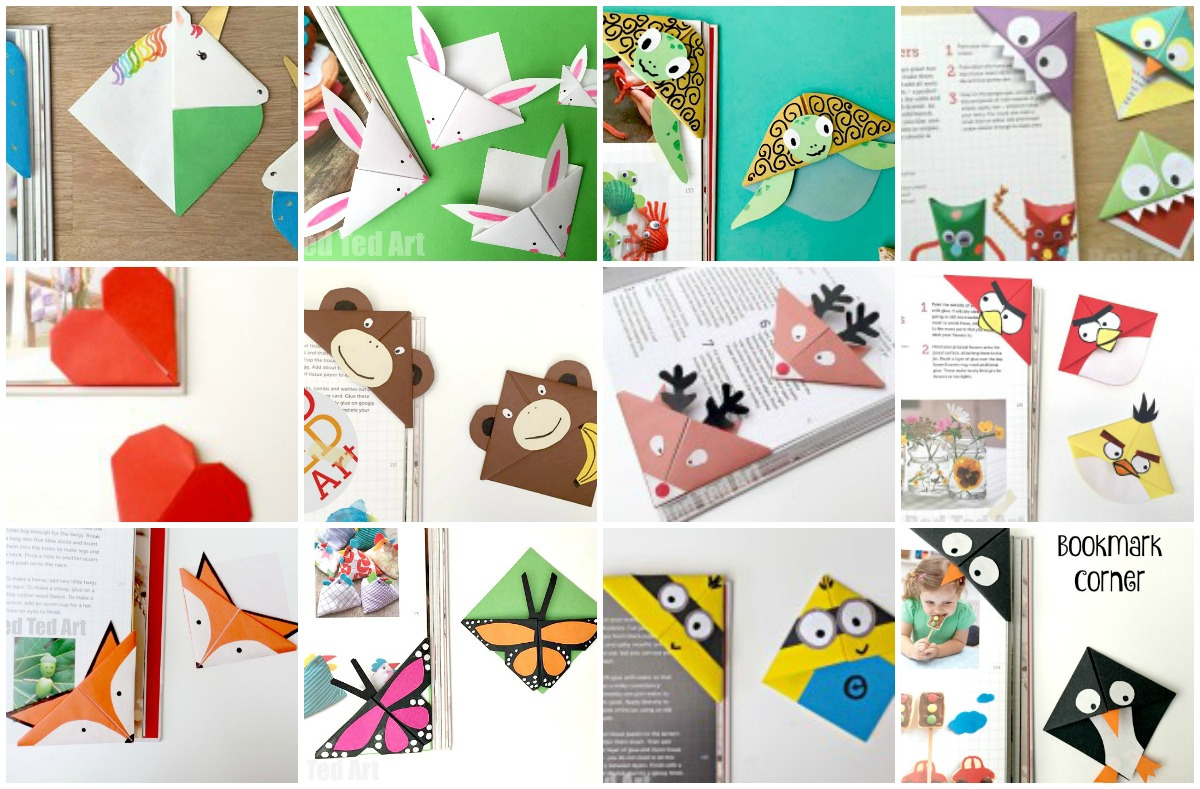 Origami Corner Bookmark Corner Bookmarks Designs How Make Origami Bookmark Corners