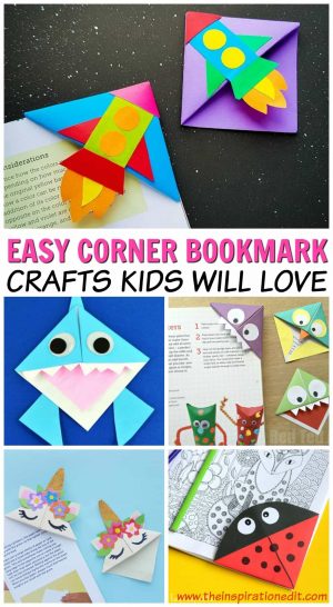Origami Corner Bookmark Corner Bookmarks Kids Will Love The Inspiration Edit