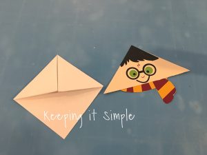 Origami Corner Bookmark Harry Potter Corner Bookmark With Printable Keeping It Simple