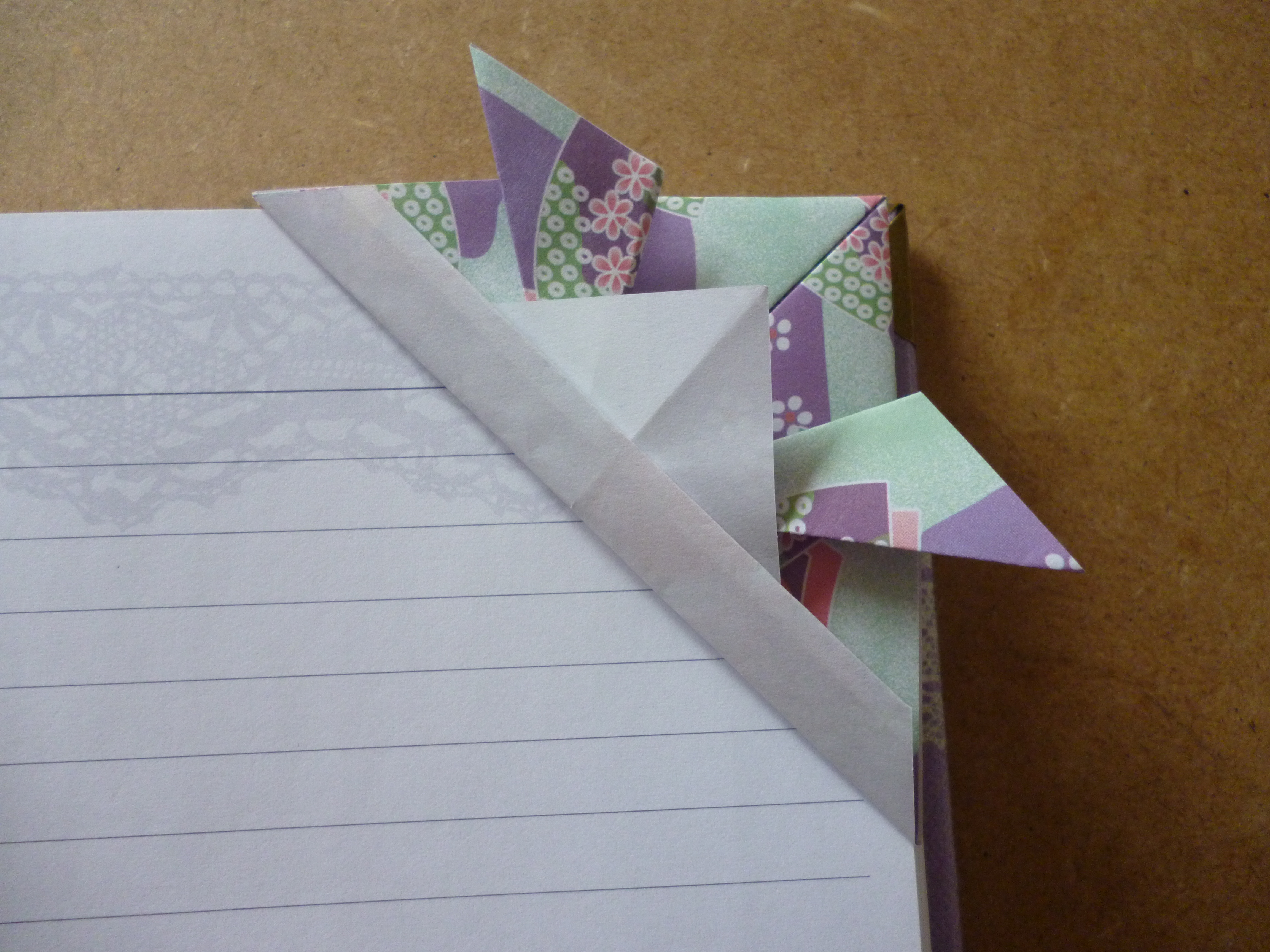 Origami Corner Bookmark Origami Corner Bookmarks Atelier Ilyere