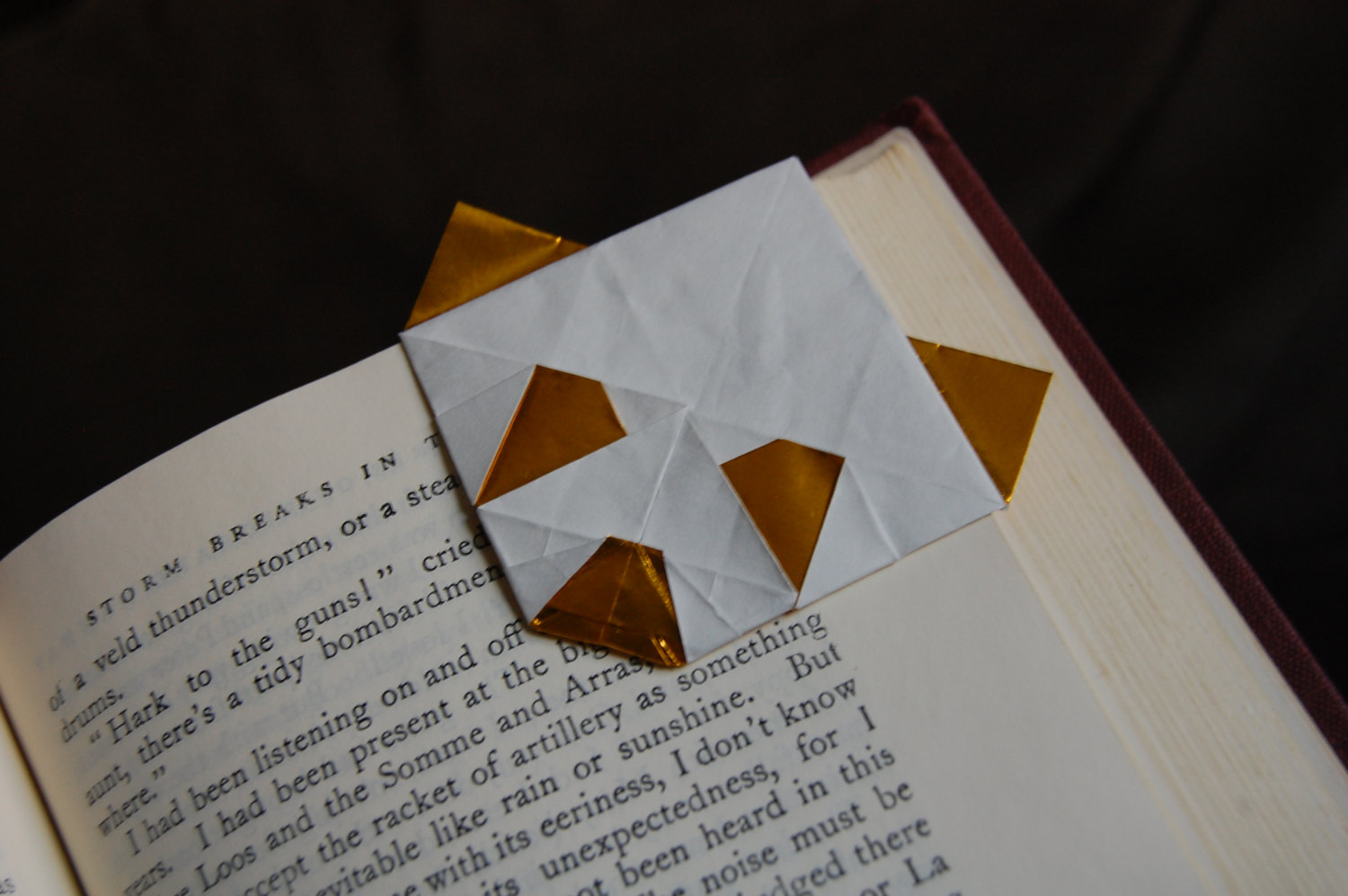 Origami Corner Bookmark Origami Panda Corner Bookmark Large