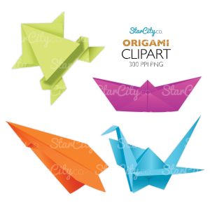 Origami Crane Clipart Origami Clipart Paper Folding Clipart Origami Crane Clipart Origami Art Japanese Folding Clipart Paper Boat Clipart Commercial Use