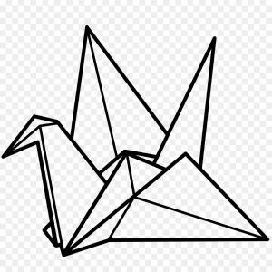 Origami Crane Clipart Origami Cranetransparent Png Image Clipart Free Download