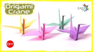Origami Crane Flapping How To Make A Paper Crane Step Step Easy Origami Tutorial