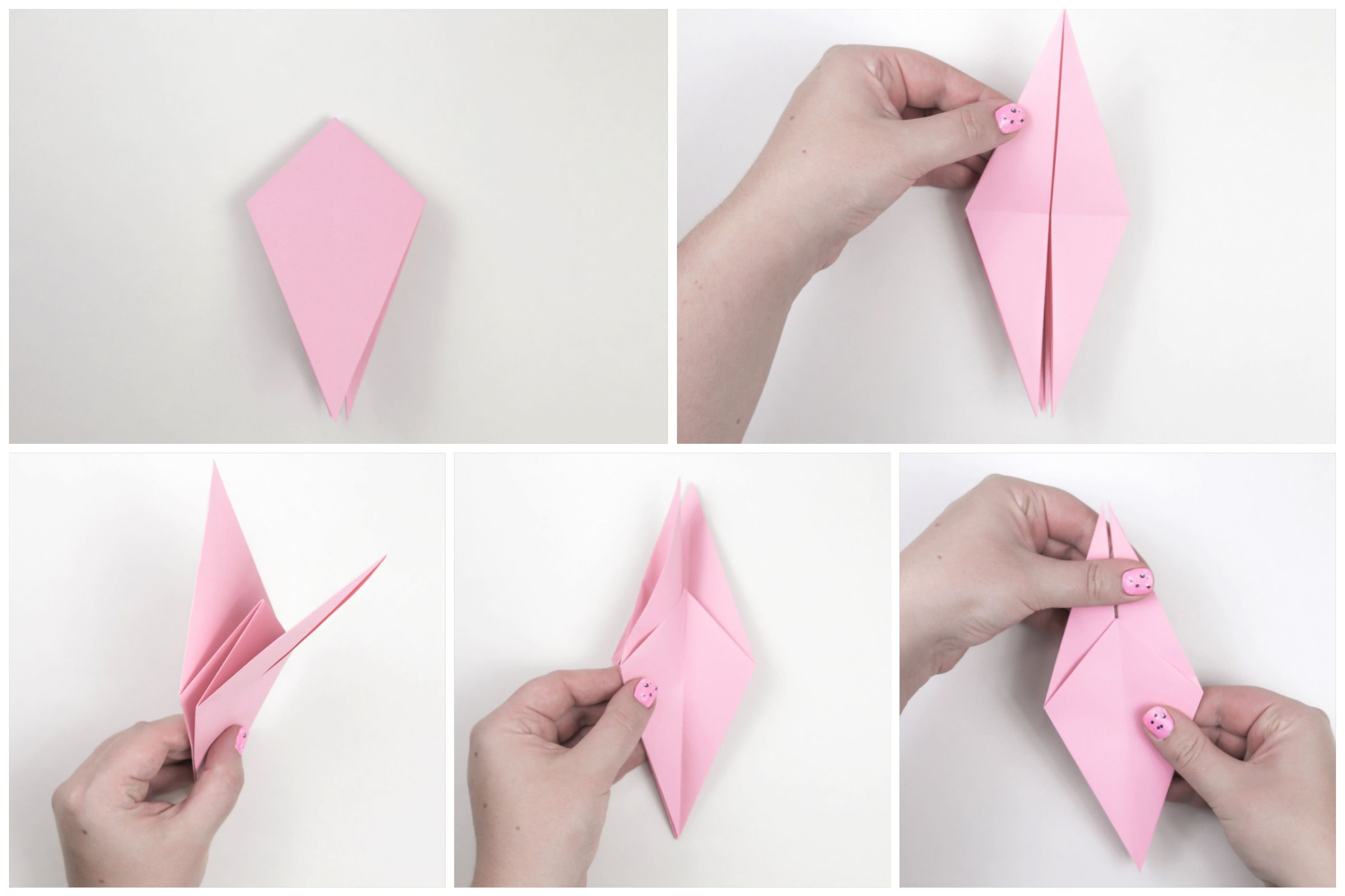 Origami Crane Flapping Origami Flapping Bird Tutorial