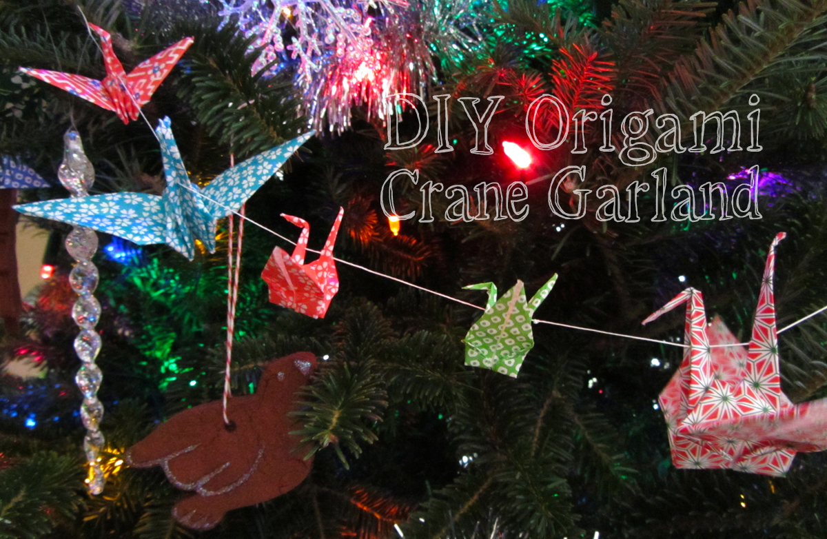 Origami Crane Ornament Christmas Origami Imagine Our Life