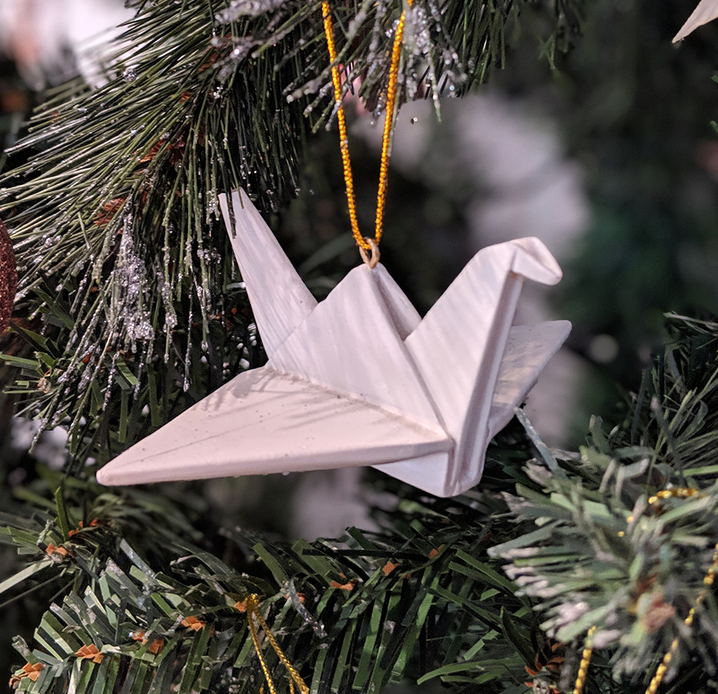Origami Crane Ornament Christmas Product Crane Ornaments