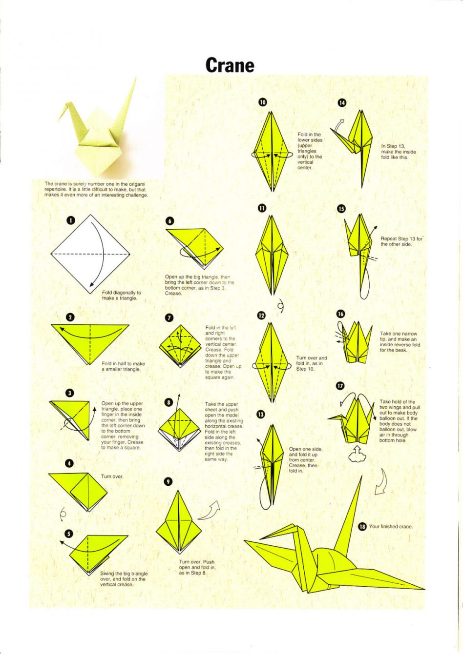 Origami Crane Step By Step Instructions 21 Divine Steps How To Make An Origami Crane Tutorial In 2019
