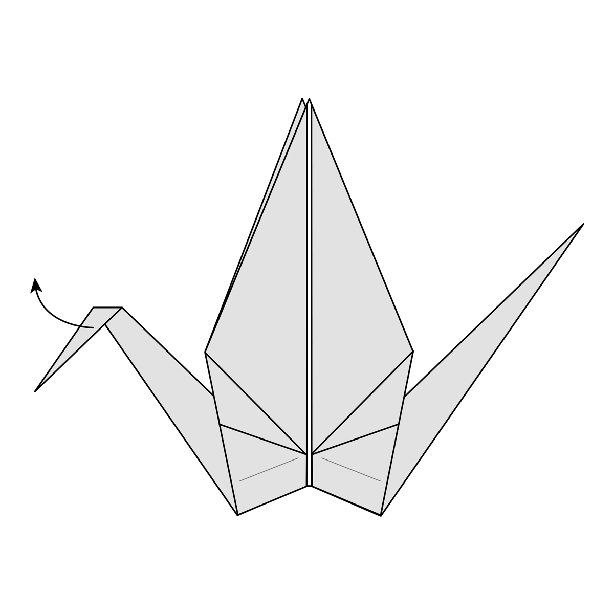 Origami Crane Step By Step Instructions Origami Crane How To Fold A Traditional Paper Crane