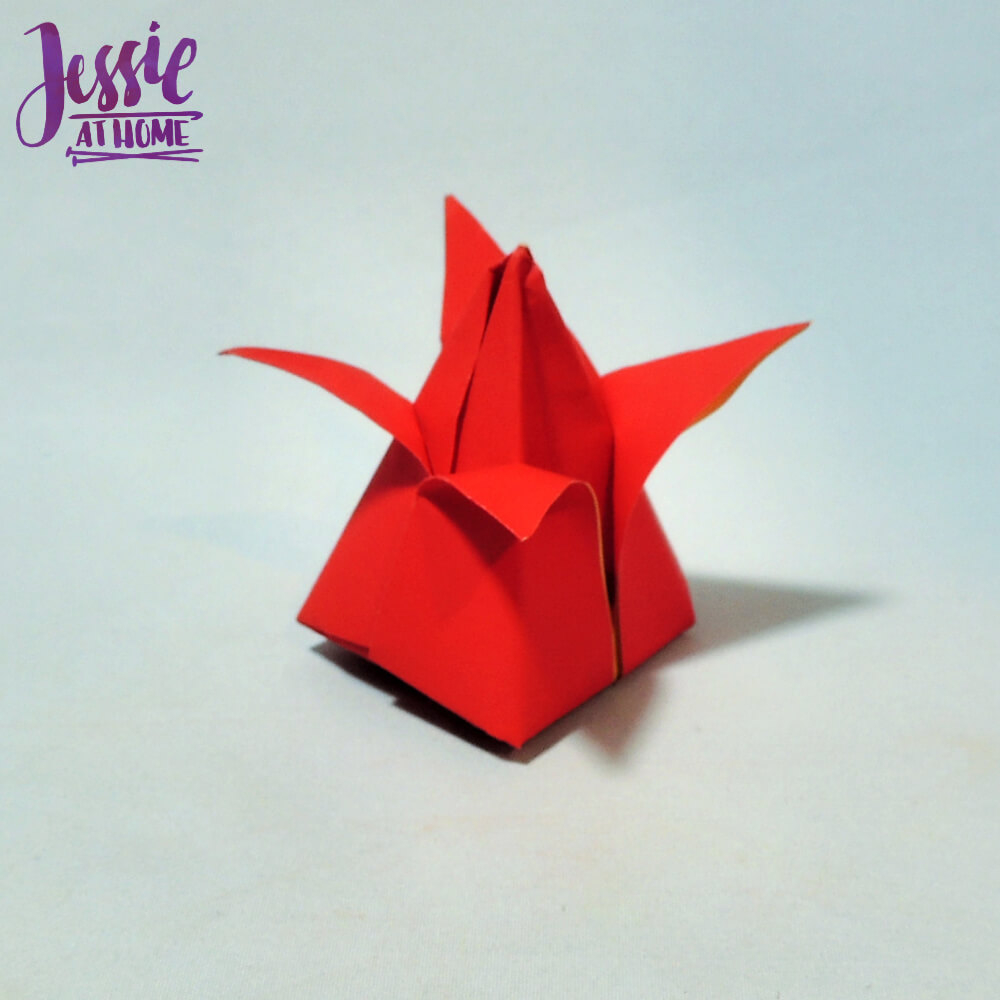 Origami Daisy Instructions Origami Tulip So Many Ways To Brighten Up Your Day Jessie At Home