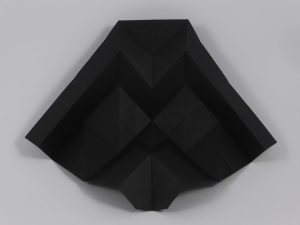 Origami Darth Vader Darth Vader Corrugation This Origami Mask Is Also A Corrug Flickr