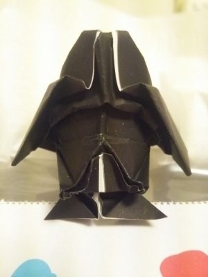 Origami Darth Vader Origami Darth Vader Helmet I Created This Model For May Th Flickr