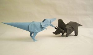 Origami Dinosaur Triceratops 11 Ferocious Origami Dinosaurs Origamiuniversity