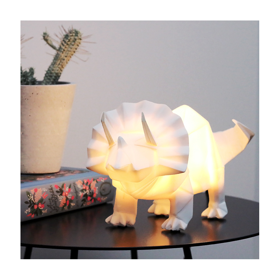 Origami Dinosaur Triceratops Origami Dinosaur Triceratops Lamp