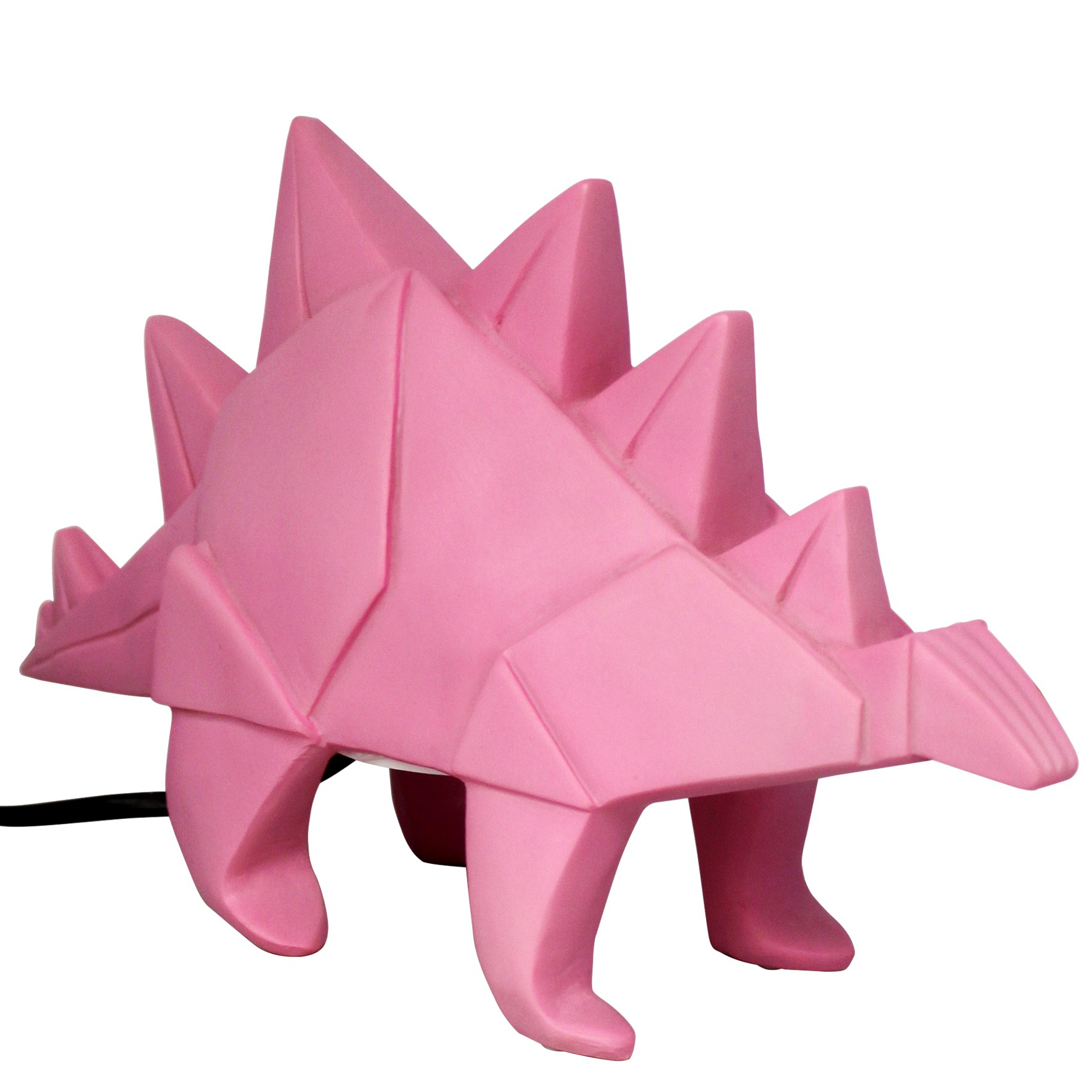 Origami Dinosaur Triceratops Pink Stegosaurus Dinosaur Origami Lamp House Of Disaster