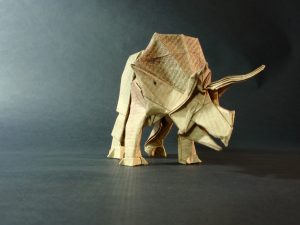 Origami Dinosaur Triceratops The Worlds Best Photos Of Papiroflexia And Triceratops Flickr