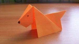 Origami Dog Instructions Diy How To Make An Easy Paper Dog Origami Tutorial For Kids And Beginners