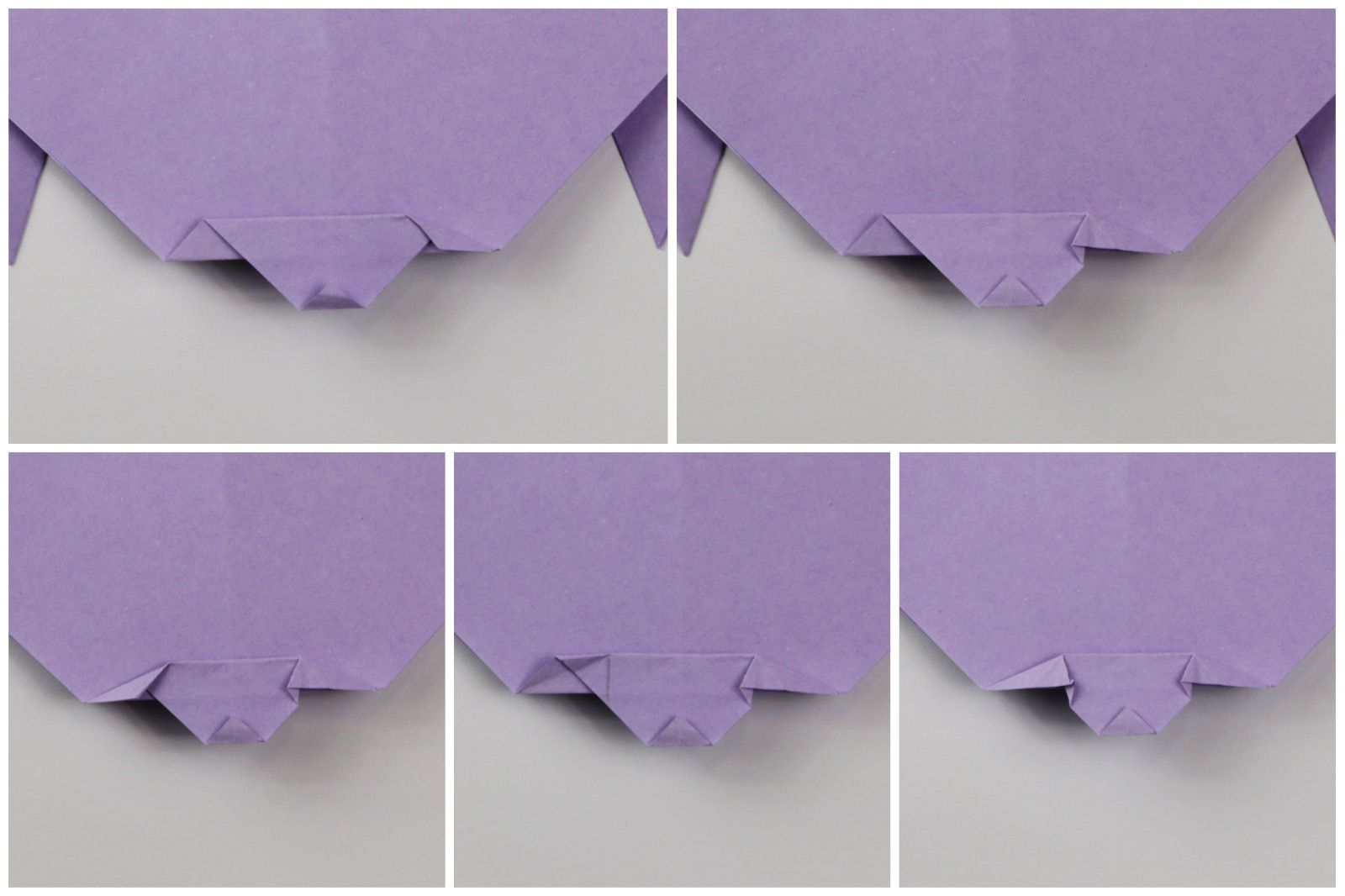 Origami Dog Instructions Easy Origami Puppy Face Instructions