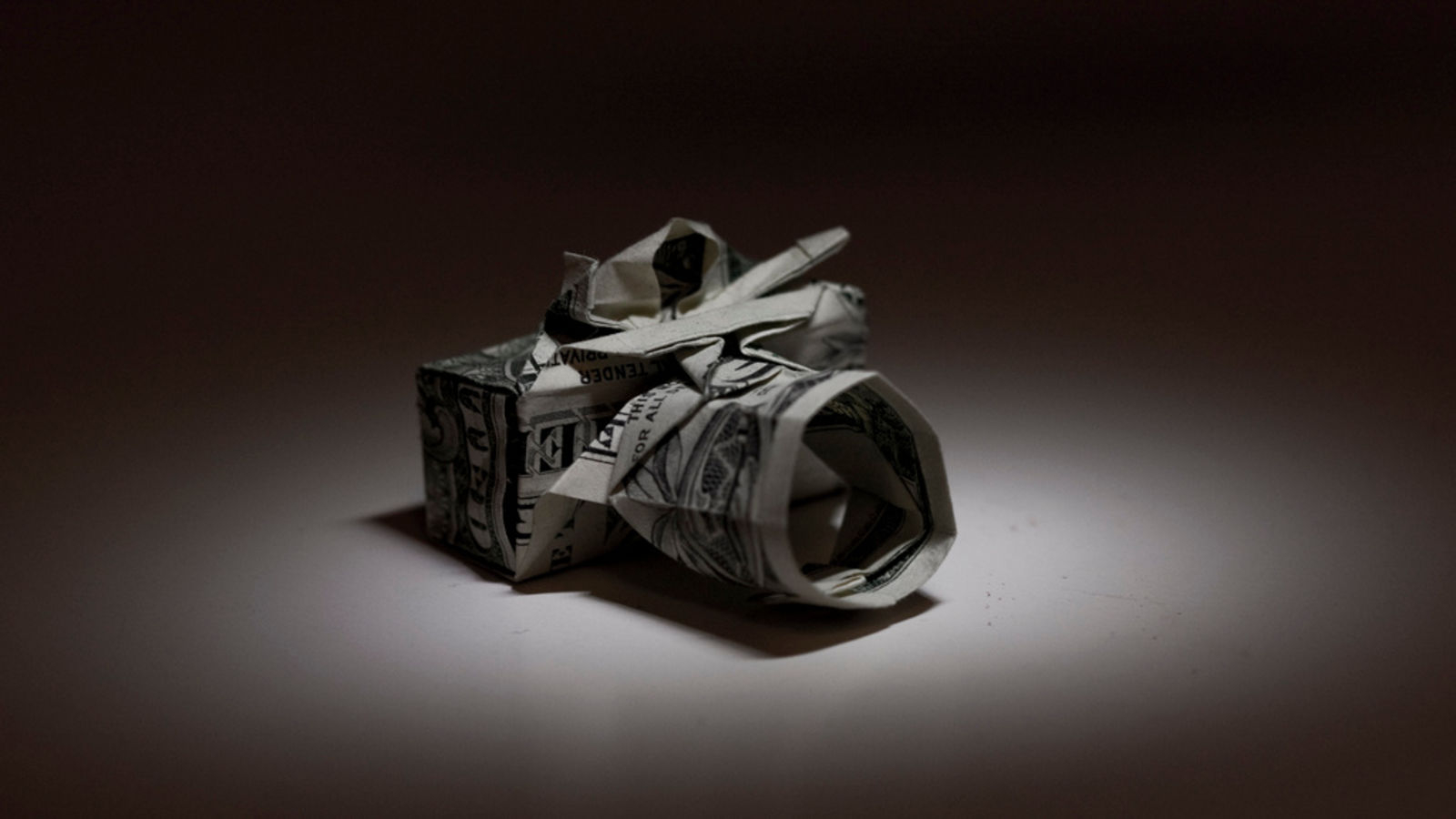 Origami Dollar Bill How To Fold Your Own Origami Camera From A Dollar Bill
