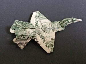 Origami Dollar Bill Jet Fighter Money Origami Dollar Bill Art Military Gift For Army Navy Marines Air Force Soldier Airplane