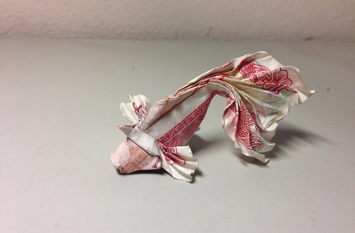 Origami Dollar Turtle 22 Awesome Origami Models Folded Using Paper Money