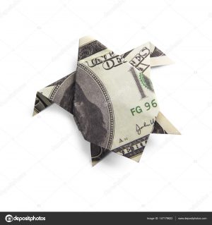 Origami Dollar Turtle Origami Turtles From Banknotes Stock Photo Artbutenkov 147179823