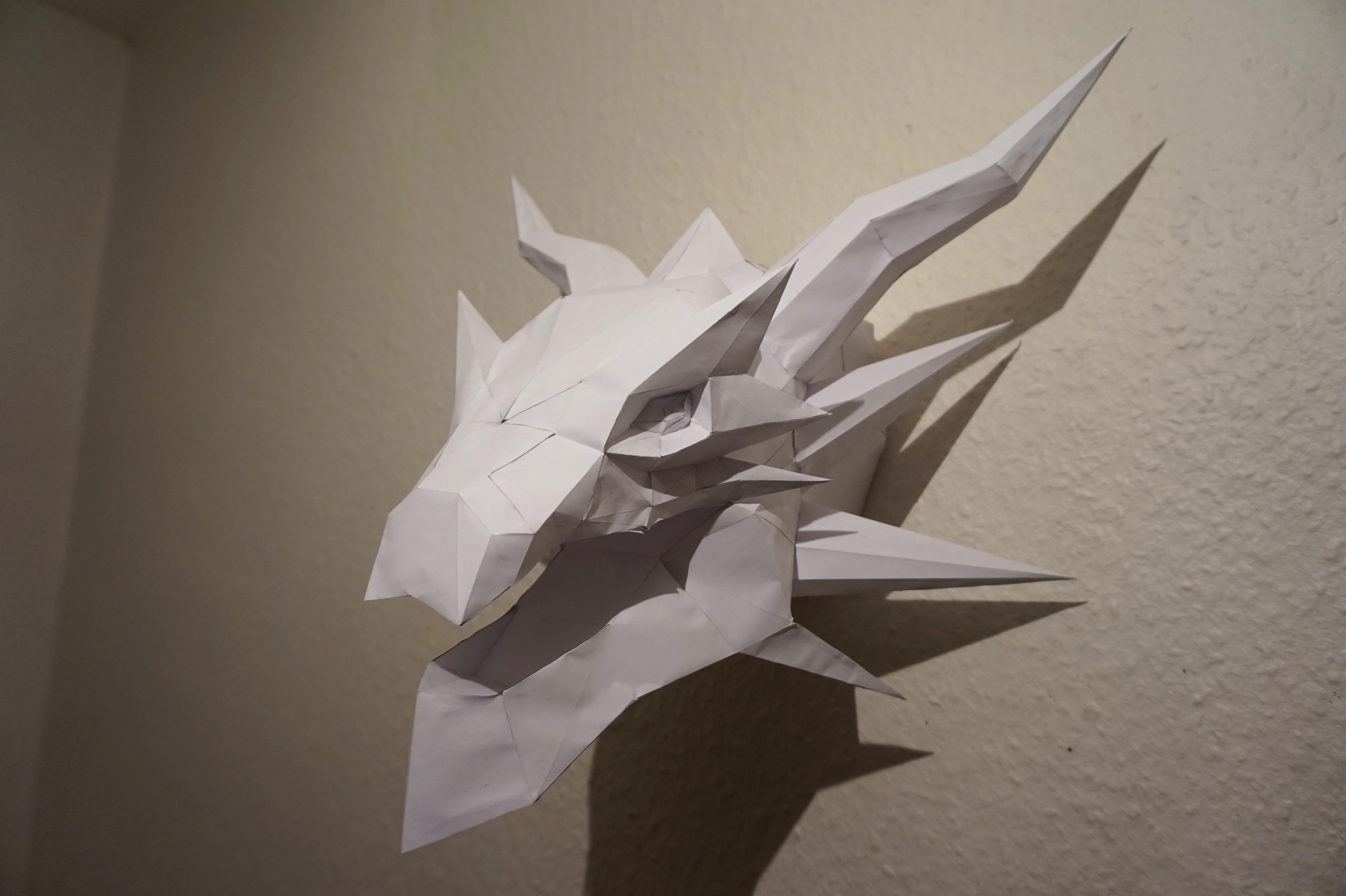Origami Dragon Head Build Dragon Head Papercraft Album On Imgur