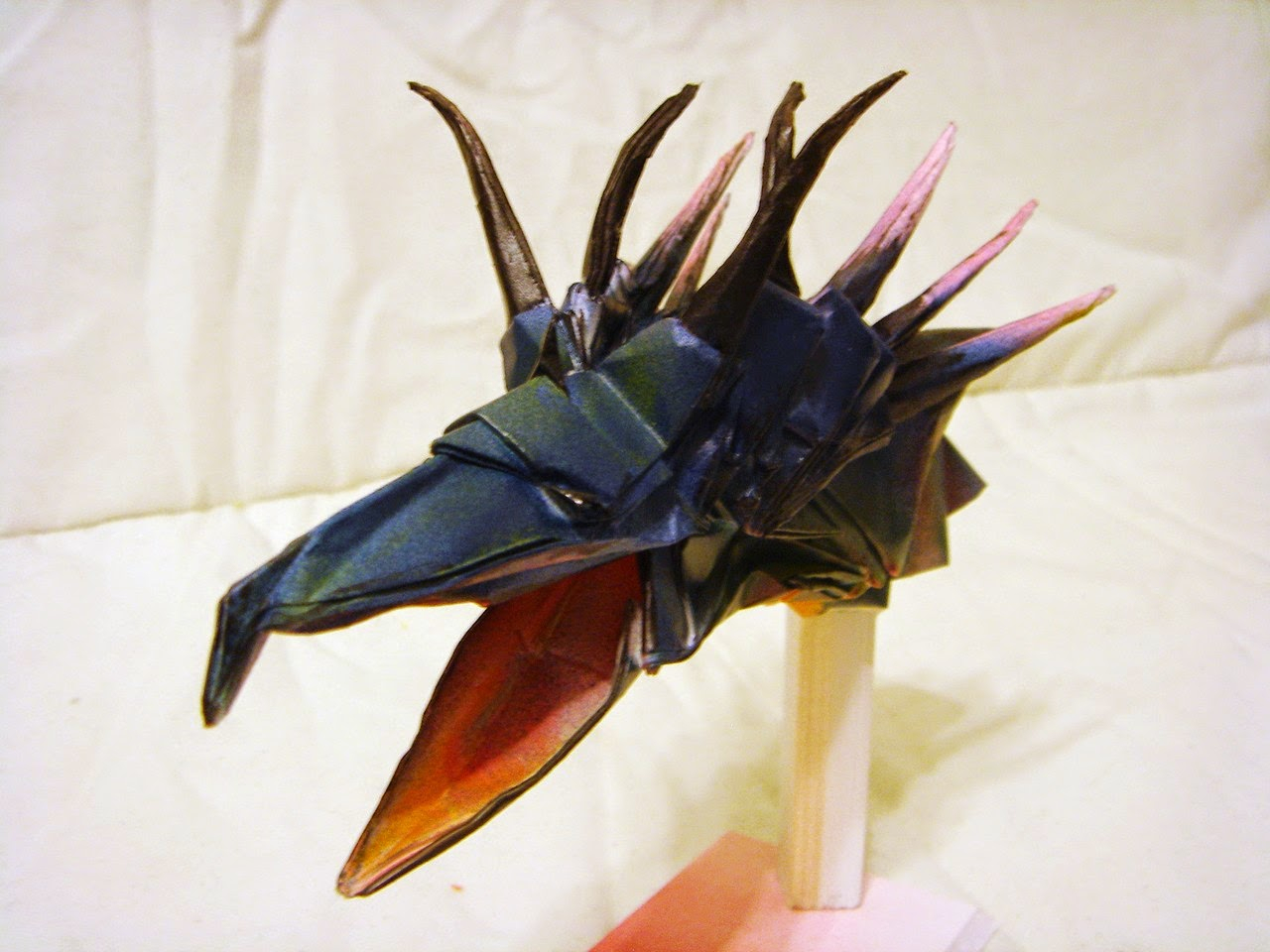 Origami Dragon Head Easy Origami Dragon Head Craft Ideas And Art Projects