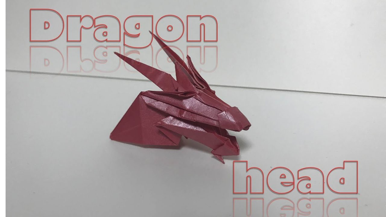 Origami Dragon Head Origami Dragon Head