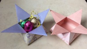 Origami Easter Basket Origami Easter Basket Tutorial