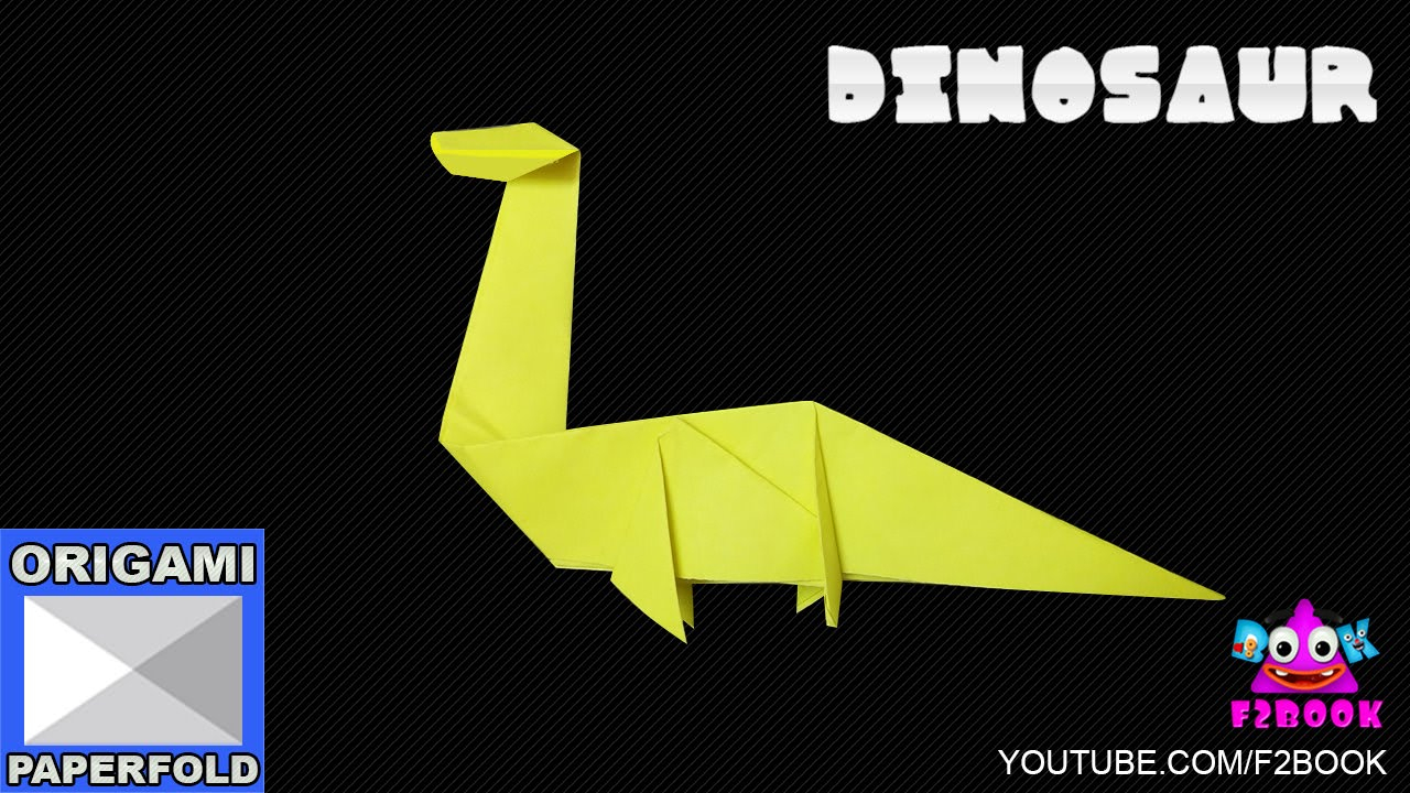 Origami Easy Dinosaur 66 Entrancing Ideas Origami Dinosaur Video